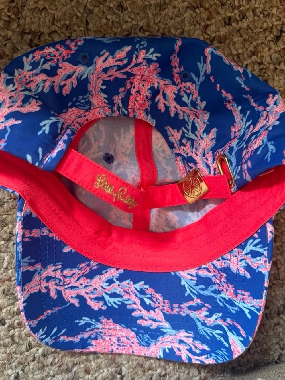 Lilly Pulitzer baseball hat